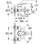 Смеситель для ванны Grohe BauLoop (23341000)