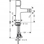 Смеситель для биде Hansgrohe Talis Select S (72202000)