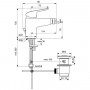 Смеситель для биде Ideal Standard Ceraflex (B1718AA)