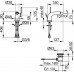 Смеситель для биде Keuco Edition 400 (51509010000) хром