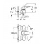 Смеситель для душа Grohe Eurostyle New (23722LS3) белая луна