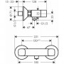 Смеситель для душа Hansgrohe Logis (71263000)