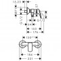 Смеситель для душа Hansgrohe Logis (71600000)