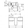 Смеситель для душа Hansgrohe Metropol Lever (32560000)