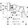 Смеситель для душа Hansgrohe Talis S2 (32640000)