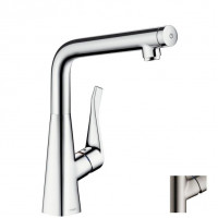 Смеситель для кухни Hansgrohe Metris Select (14883800) сталь