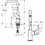 Смеситель для раковины Hansgrohe Focus E2 (31609000)