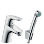 Смеситель для раковины Hansgrohe Focus E2 (31926000) с гигиеническим душем