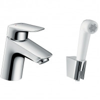 Смеситель для раковины Hansgrohe Logis (71290000) с гигиеническим душем