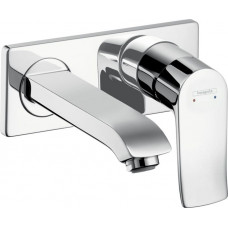 Смеситель для раковины Hansgrohe Metris (31085000) настенный