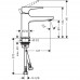 Смеситель для раковины Hansgrohe Metropol Lever 100 (32500000)