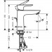 Смеситель для раковины Hansgrohe Talis E (71710000)