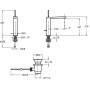 Смеситель для раковины Jacob Delafon Composed (E73053-CP) высокий