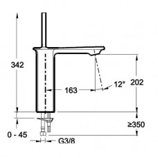 Смеситель для раковины Jacob Delafon Stance (E14761-CP)