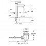 Смеситель для раковины Jacob Delafon Strayt (E37329-CP)