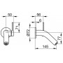 Смеситель для раковины Keuco Plan S (52916010101)