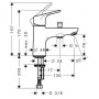 Смеситель для ванны Hansgrohe Focus E2 (31930000) на борт ванной