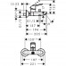 Смеситель для ванны Hansgrohe Logis Loop (71244000)