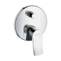 Смеситель для ванны Hansgrohe Metris (31493000) скрытого монтажа