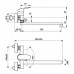 Смеситель для ванны Ideal Standard Ceraflex (B1741AA)