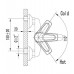 Смеситель для ванны Lemark Omega (LM3102C)