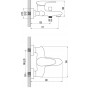 Смеситель для ванны Lemark Status (LM4402C)