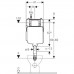 Смывной бачок Geberit Sigma 8 (109.791.00.1) скрытого монтажа