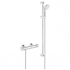 Термостат для душа Grohe Grohtherm 800 (34566001) с душевым гарнитуром (90 см)