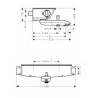 Термостат для ванны Hansgrohe Ecostat Select (13141000)