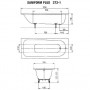 Ванна стальная Kaldewei Saniform Plus 373-1 (1126.0001.0001) 170x75
