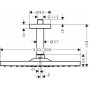 Верхний душ Hansgrohe Raindance E 300 Air 1jet (26250000)