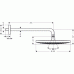 Верхний душ Hansgrohe Raindance Select S300 2jet (27378000) (300 мм)