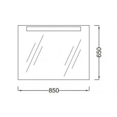 Зеркало Jacob Delafon Presquile (EB1109-NF) (85 см)